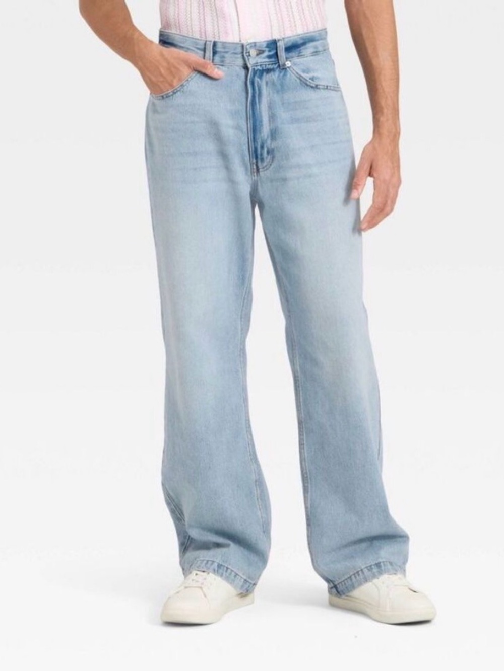 Original Use Baggy- Light Wash